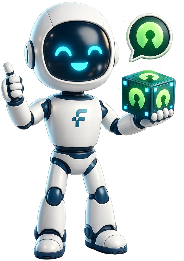 Flux the robot lighting up a warehouse of open-source applications